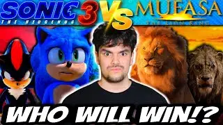 Sonic Movie 3 vs. Mufasa: The Lion King - Who Will Win The Box Office!?