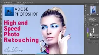 How I Edit My Portrait with Photoshop ( Speed Retouching )