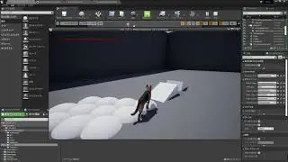 Unreal Engine 4 -Dog Control rig-
