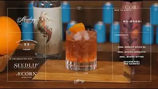 How To Make A Non-Alcoholic No-Groni | Alcohol Free Recipes | Mixology Guide | Vegan Friendly