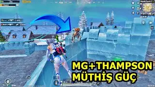 MG + THAMPSON MÜTHİŞ GÜÇ ! SOLO VS SQUAD PUBG MOBİLE