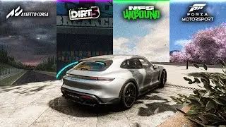 PORSCHE TAYCAN in Racing Games