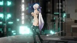 【MMD R-18】Lamb 【TDA Sexy Stripper Haku】