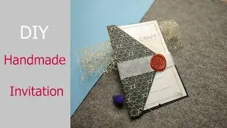 How to make easy handmade  invitation for different events