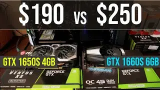 GTX 1650 Super vs GTX 1660 Super test in 8 games | 1080p