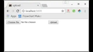 Flask File upload