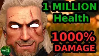 Witcher 3, but Geralt is a GOD