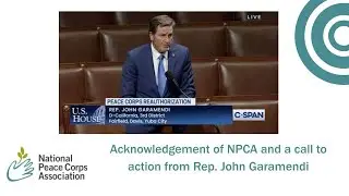 Peace Corps Connect 2024: Welcome with Opening Remarks by John Garamendi