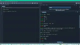 Python 005: Keyboard input and the 'input' function.
