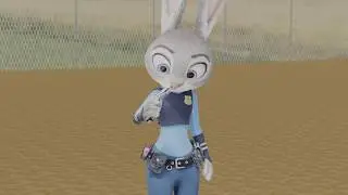 Judy Hopps Action Cop