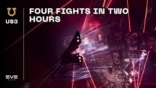 EVE Online - Two Hours, Four Fights, One Fleet, 40 Billion destroyed