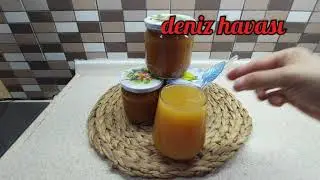ŞEFTALİ KONSANTRESİ (KIŞ HAZIRLIKLARI)