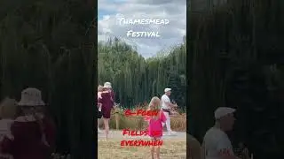 Fields of Everywhen at the Thamesmead Festival. Art takes flight. Check it out https://g-foew.art
