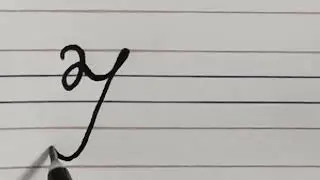 How to write Cursive K Perfectly