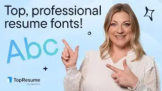 How to choose the best font for your resume