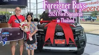 2024 Ford Stormtrak Foreigner buys in Thailand 4K