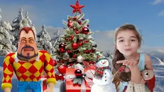 TUANA HELLONEIGBOR YILBAŞI AGACI GETİRMİŞ HADİ SÜSLEYELİM @elifsinemtv @KuzeyElif
