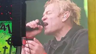 Sum 41 - Faint (Feat. Mike Shinoda) Фестиваль в г  Лидс, Англия 2018