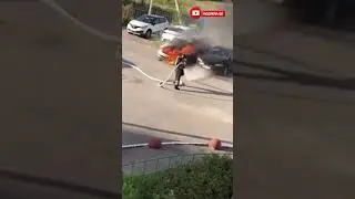BOMBEIRO NÃO SE DEU BEM COM A ÁGUA #shorts