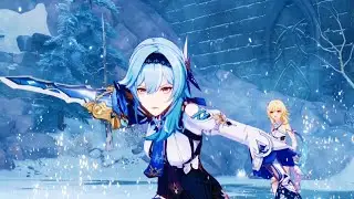 Epic Cutscene I Lumine and Gengs vs Fake Albedo I Genshin Impact [2K Video]