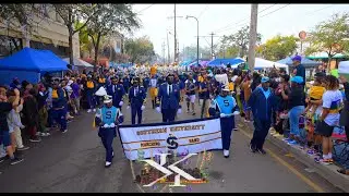 Southern University “Human Jukebox” Marching In the 2023 Zulu Parade
