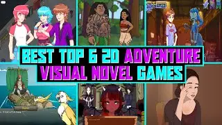 Best Top 6 2D Adventure Games Ezarca Gaming | 2D Visual Novels | Part-1