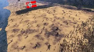 10.000 MODERN SOLDIERS VS 10.000 WW2 GERMAN SOLDIERS - Ultimate Epic Battle Simulator