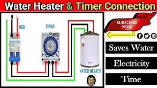 Automatic Water Heater Using a Timer Connection