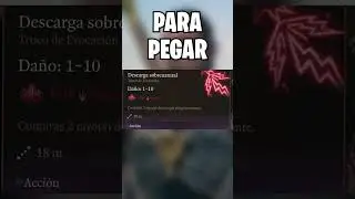 BUILDS EN 1 MINUTO 🌟 PALADÍN BRUJO 😈 BALDUR'S GATE 3 