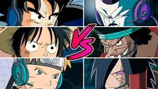 HEROES VS VILLAINS - GOKU, FREEZER, LUFFY, BLACKBEARD, NARUTO AND MADARA (JUMP FORCE) | FactyKilian