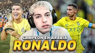 DAVOO XENEIZE REACCIONA A CR7 CAMPEON EN AL NASSR (ARABIA SAUDITA) - 2023