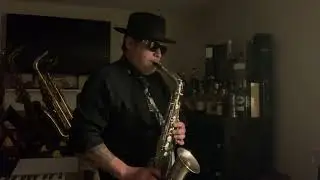 As Time Goes By Cover Short on my SML Paris Rare Nickel Silver Gold Medal Alto Sax trying...rusty