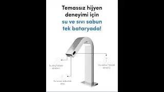 Tetra Multifonksiyonel Fotoselli Batarya ve Sıvı Sabunluk