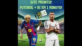 Como Criar um Site de Notícias de Futebol com IA Gratis em 1 Minuto (sem saber programar)