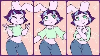 Inspired by Alex Rabbit | TikTok Animation from @motiny
