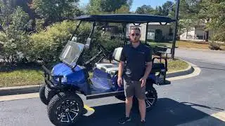 2022 Evolution Forester 4 Plus Street Legal Golf Cart Walkaround