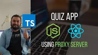 Building a QUIZ APP in React.js with TypeScript Template (API from Proxy Server)