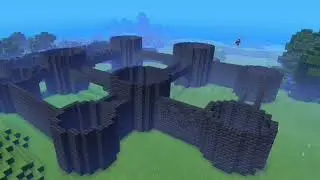 Эпичный замок в Minecraft