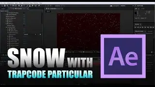 Snow in After Effects with Trapcode Particular Tutorial