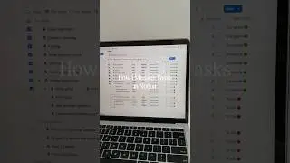 How I manage tasks in Notion 