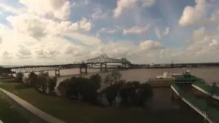 Baton Rouge Bridge Time Lapse