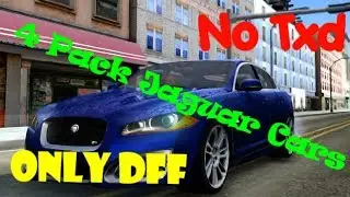 GTA SAN ANDREAS.4 Pack Jaguar Cars.Only Dff.No Txd