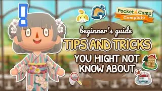 11 BEGINNER TIPS You Might Have Missed in Pocket Camp Complete!