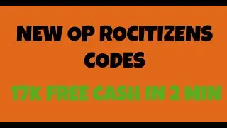 (2022) ALL *NEW* SECRET OP CODES In Roblox RoCitizens!