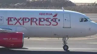 Idaira viajando a madrid  en un A 320