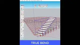 Bend Object With TrueBend Plugin In SketchUp 