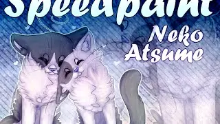Lexy & Rascal [Speedpaint] Neko Atsume