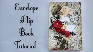 EASY Envelope Flip Book Tutorial for Beginners | creations007 tutorials