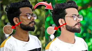 HDR Face smooth New tricks || White face skin photo editing tutorial
