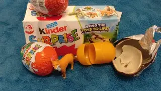 OPENING KINDER SURPRISE EGG Box -  3  [NATOONS ANIMALS]